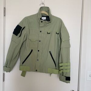 UNM Original Design Canvas Military Style Jacket - Size L